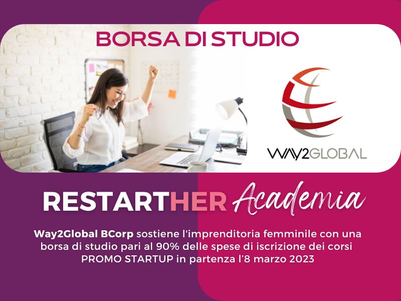 borsa di studio RestartHer Academia